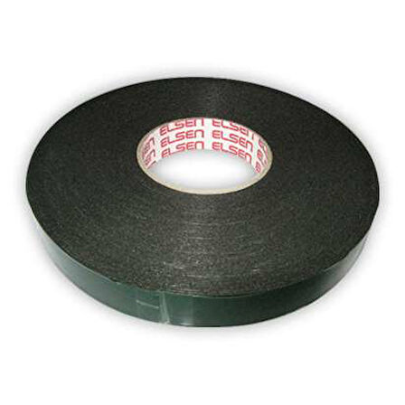 Çift Taraflı Bant Ms107 Siyah 15Mmx25Mt