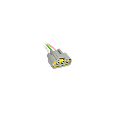 Soket 3 Kablo Konjekt�r Soketi Honda Yamaha Kawasaki QLW-A-3F-GR