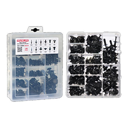 Set Bmw Tampon Davlumbaz Klipsleri (195Adet)