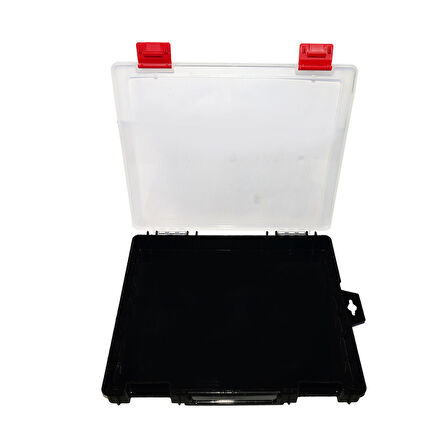 1 Bölmeli Plastik Organizer Çanta  Vida, Takı, Hobi Düzenleyici Kutu