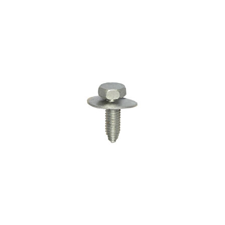 Civata Oynar Pullu m6x18x20mm Gri Ön Tampon Alt Izgara 7703101446 Renault Clio Kangoo Megane Laguna 25 Adet
