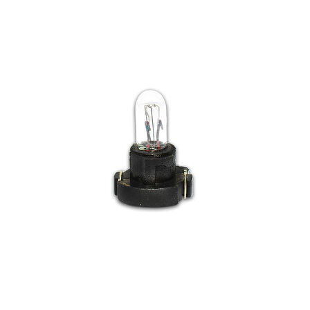 Ampul Gösterge T3 12V 0,84W Duylu Siyah Wolfram 5 Adet