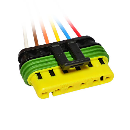 Soket 6 Kablo Unıversal motor radyatör Delphi 15344031