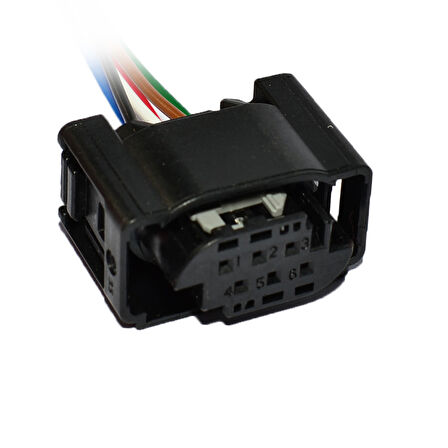 Soket 6 Kablo Direksiyon Pompa Dişi Karşılığı Mercedes Clk A2105403681 Peugeot 206 208