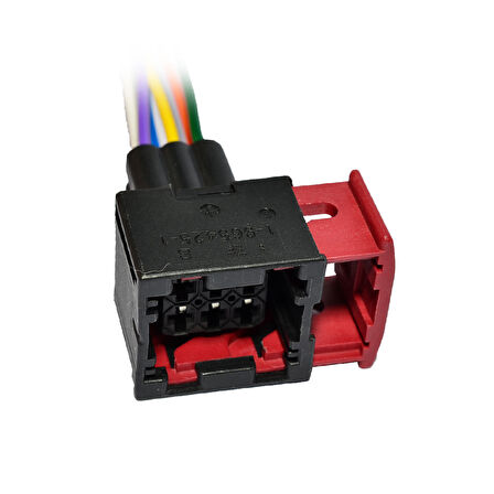 Soket 6 Kablo Tesisat Konnektörü Tyco amp 1-965425-1 İş Makina Forklift