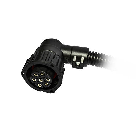 Soket 6 Kablo Stop 7 Pinli Kablolu Kapaklı A025452481 Mercedes Otobüs Kamyon