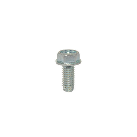 Civata Flanşlı M8x25mm Beyaz  10 Adet