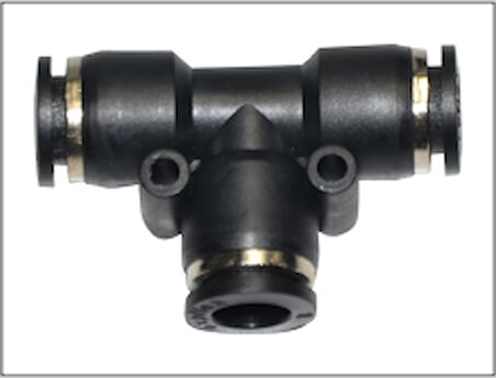 Otomatik Rakor Nipel T Tipli Plastik 8Mm C Matik