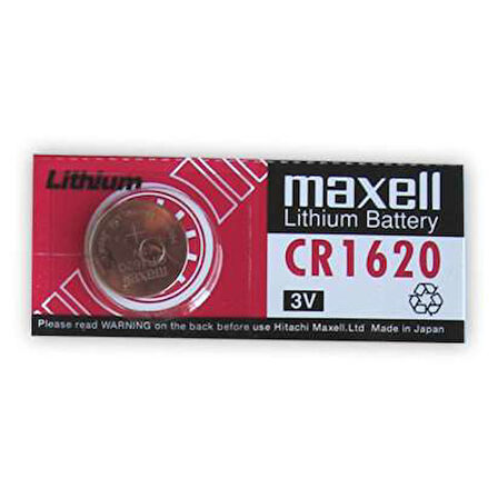 Lityum Pil 3V Cr 1620 Maxell 2 Adet