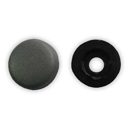 Vida Kapağı Büyük Boy Koyu Gr (4,2 - 4,8mm Yıldız Silindir Baş Vida İçin) 25 Adet