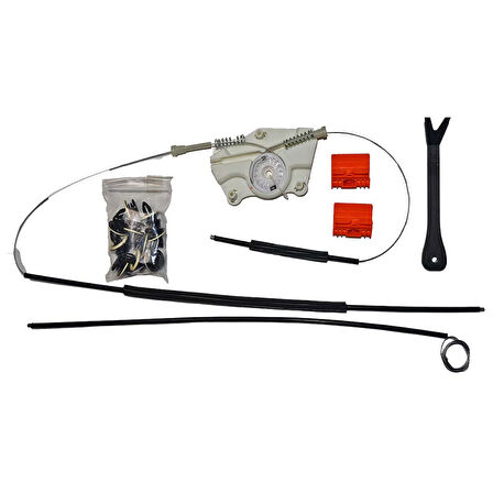 udi A4 B6-B7 2000-2008 8E0837461 Sol Ön Cam Kriko Tamir Seti Sarmalı