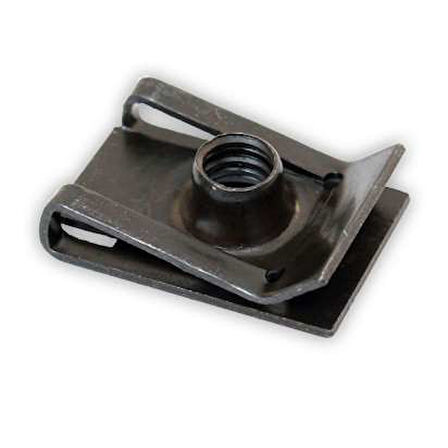 Maşa Somun Siyah M6 23X16mm N90168604 VW Golf Audi 949921 Volvo 10 Adet