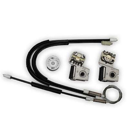 Cam Kriko Tamir Seti Sağ Ön Peugeot 607 Metal Ayaklı 1999-2010 9650734980