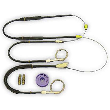 Cam Kriko Tamir Seti Sol Ön VW Vento Golf 3 1991-2002  1H0837461A