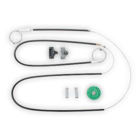 Cam Kriko Tamir Seti Sol ve Sağ Ön Seat Ibiza 2 coupe 1993-2002 6K3837401-6K3837402