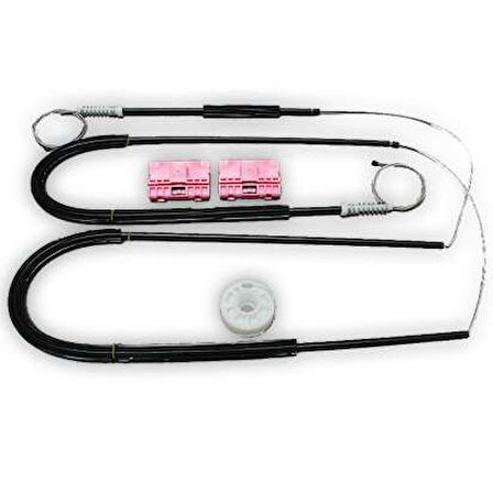 Audi A3 Coupe 1996-2003 8L3837461 Sol Cam Kriko Tamir Seti