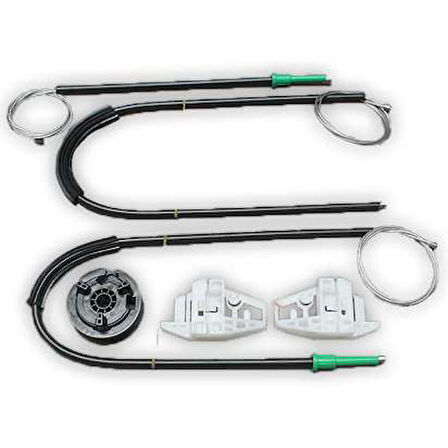 Cam Kriko Tamir Seti Sağ Ön Peugeot 206 1998-2006 2/3 4/5 kapı 9637530180-9222E7-9222E8-9222F8