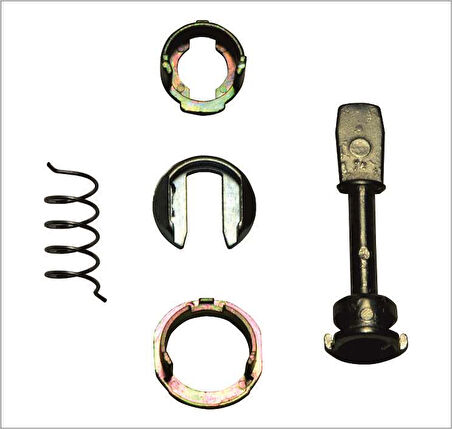 Kilitleme Seti L-R Ön 1U0837167E VW Golf 4 Bora Jetta 1997-03 Polo 2/3 2002-09 Pim 45mm 2 Adet