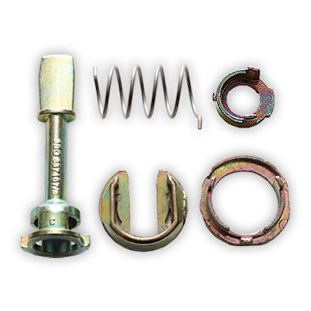 Kilitleme Seti L-R Ön 3B0837167/168 VW Passat B5 1997-05 Seat Toledo Leon 98-06 Arosa 97-04 Lupo Skoda Octavia 97-04 Fabia 98-04 Pim 52mm 2 Adet