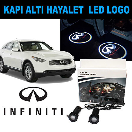 Kapı Altı 3D Hayalet LED Logo Infiniti