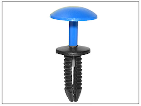 Döşeme Klipsi Koyu Gri 7,5x26x20mm Ral 7016 25 Adet