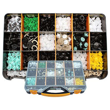 Kapı Döşeme Klipsleri Çanta Seti VW Grubu 495 Adet