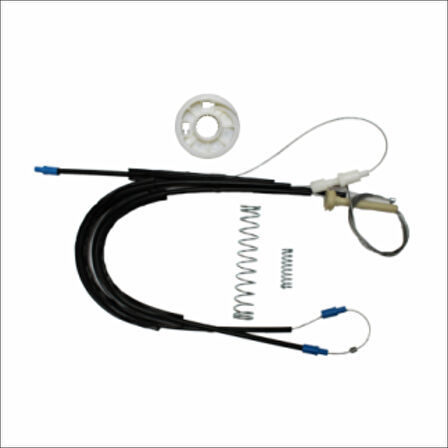 Audi A3 Cabriolet  2008-2013 8P7837462A Sağ Ön Cam Kriko Tamir Seti