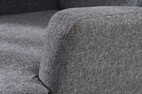 Aly Serisi Tekli Koltuk Gri