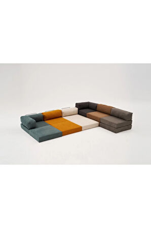 Comfort Serisi Yataklı Tekli Modül Turuncu