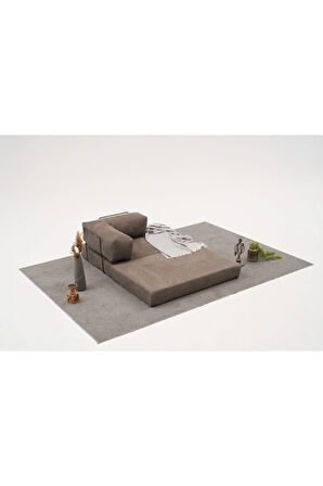 Comfort Serisi Yataklı Uzanma Modül Gri