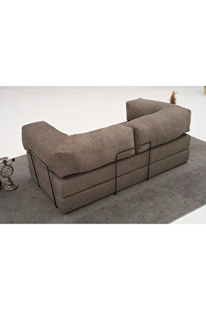 Comfort Serisi Yataklı Üçlü Modül Gri