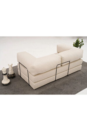 Comfort Serisi Yataklı Üçlü Modül Krem