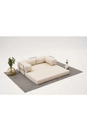 Comfort Serisi Yataklı Üçlü Modül Krem