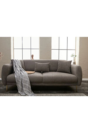 Simena Serisi Yataklı Üçlü Gri