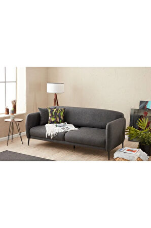 Venüs Yataklı Üçlü Koltuk Antrasit