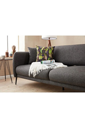 Venüs Yataklı Üçlü Koltuk Antrasit