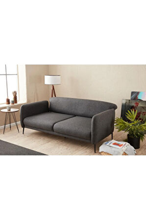 Venüs Yataklı Üçlü Koltuk Antrasit