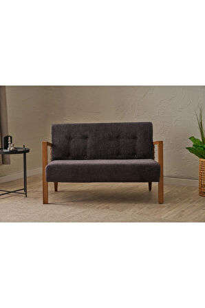 Kemer İkili Koltuk Antrasit