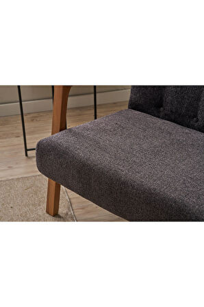 Kemer İkili Koltuk Antrasit