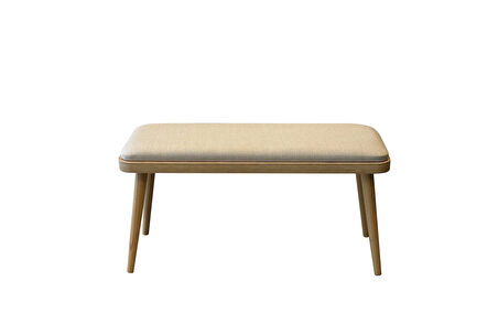 MİORA MİNİ BENCH KARİNA MEŞE KREM