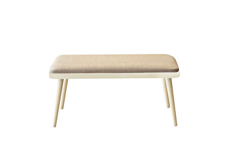 MİORA MİNİ BENCH SEDEF KREM KREM