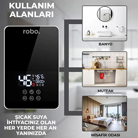 Dijital Akıllı Şofben - (DUŞ BAŞLIĞI HEDİYELİ)