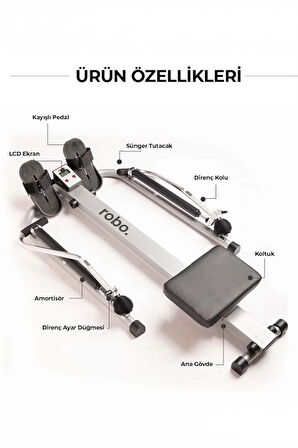 Robo Kürek çekme Spor Aleti