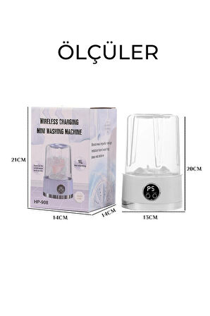 Şarjlı Taşınabilir Çamaşır Makinesi