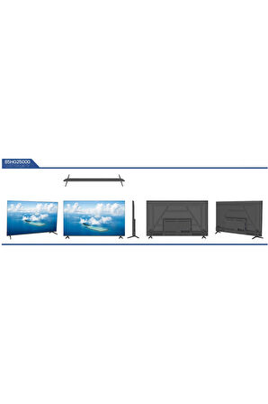Hiking Serisi 85″ 215 Ekran 4K Ultra HD Uydu Alıcılı Smart QLED Google TV
