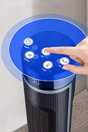 Robo Şömineli Kule Tipi Dikey Isıtıcı