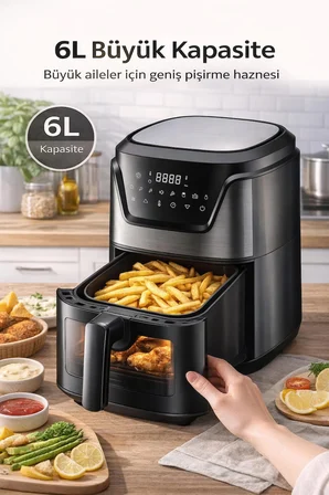 HİKİNG Serisi HAF-502 AİRFRYER