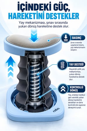 robo Şınav Yardımcısı Mavi