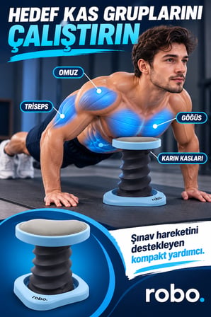 robo Şınav Yardımcısı Mavi