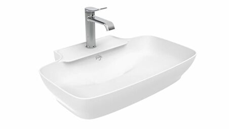 Creavit RB061  Ruby Tezgah Üzeri Lavabo 60x43 cm